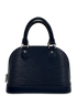 Alma BB, 1.100&euro;, Bolso, Azul, Animal - Piel, Vista trasera